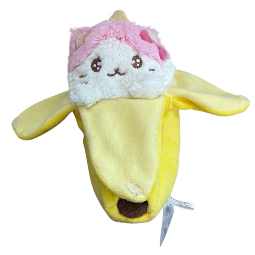 Funko Bananya Pink Cat Plush Bananyako Bow Stuffed Animal 2017 Crunchyroll Anime